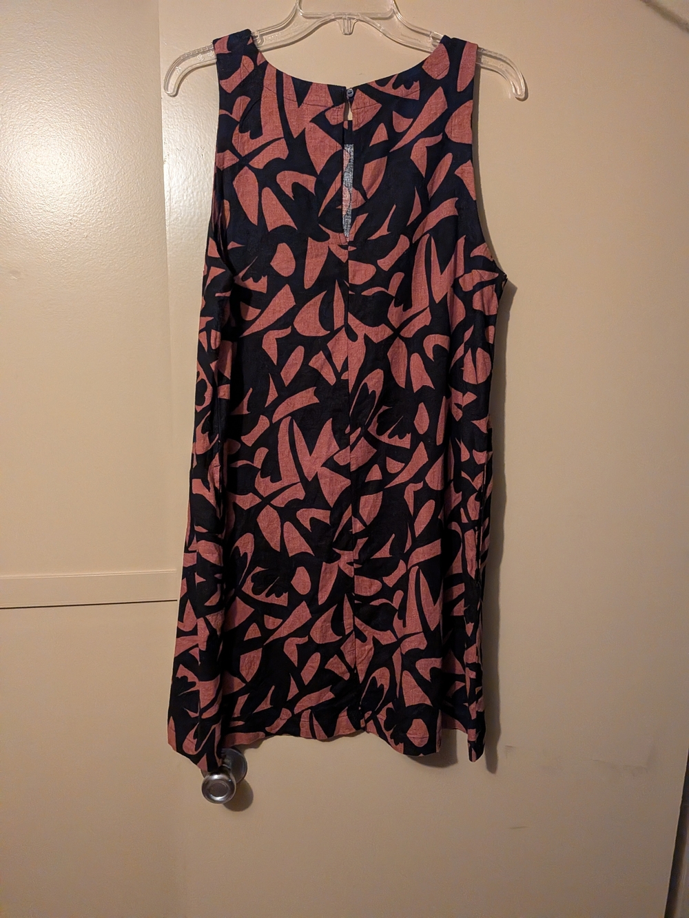 a new day Black & Brown Sleeveless Printed Mini Dress - Picture 3 of 4